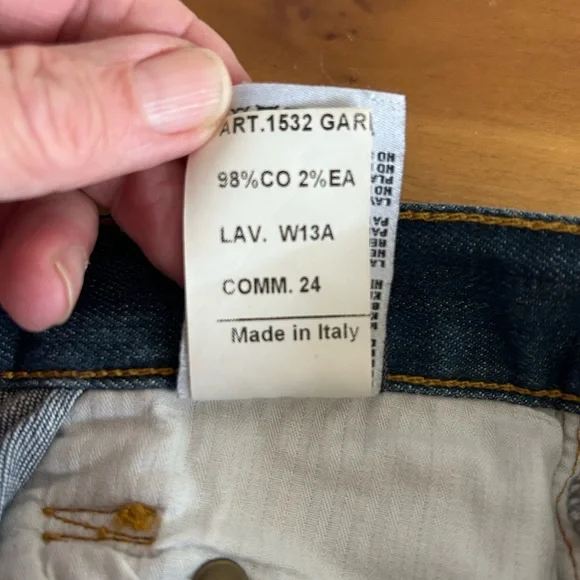 R13 X OVER jeans size 24. US 2